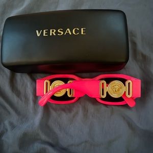 Hot Pink Versace sunglasses